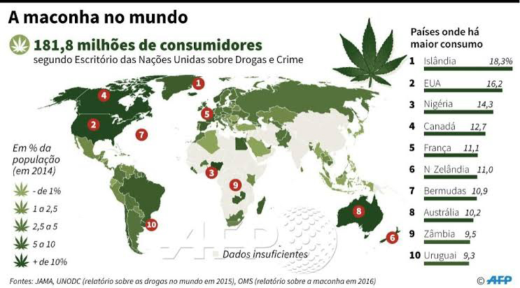 Onde a maconha é legalizada