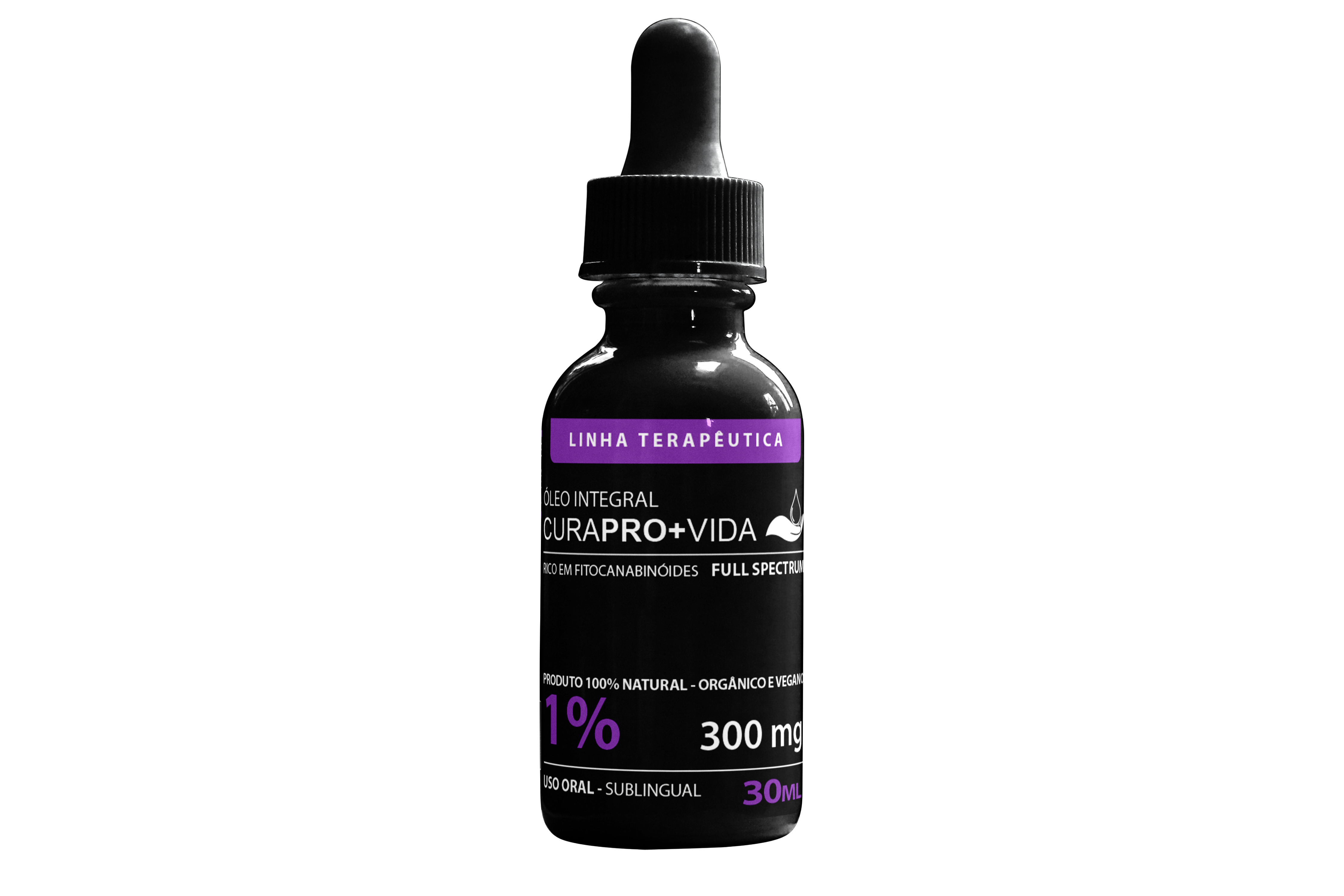 Óleo de CBD CuraPro+Vida – Alto CBD 10% – 10ml